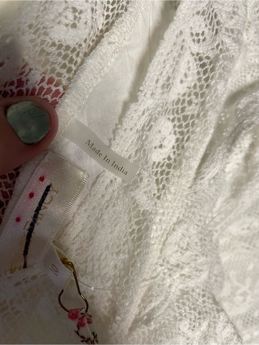 White Agrace Dress - Picture 9 of 10